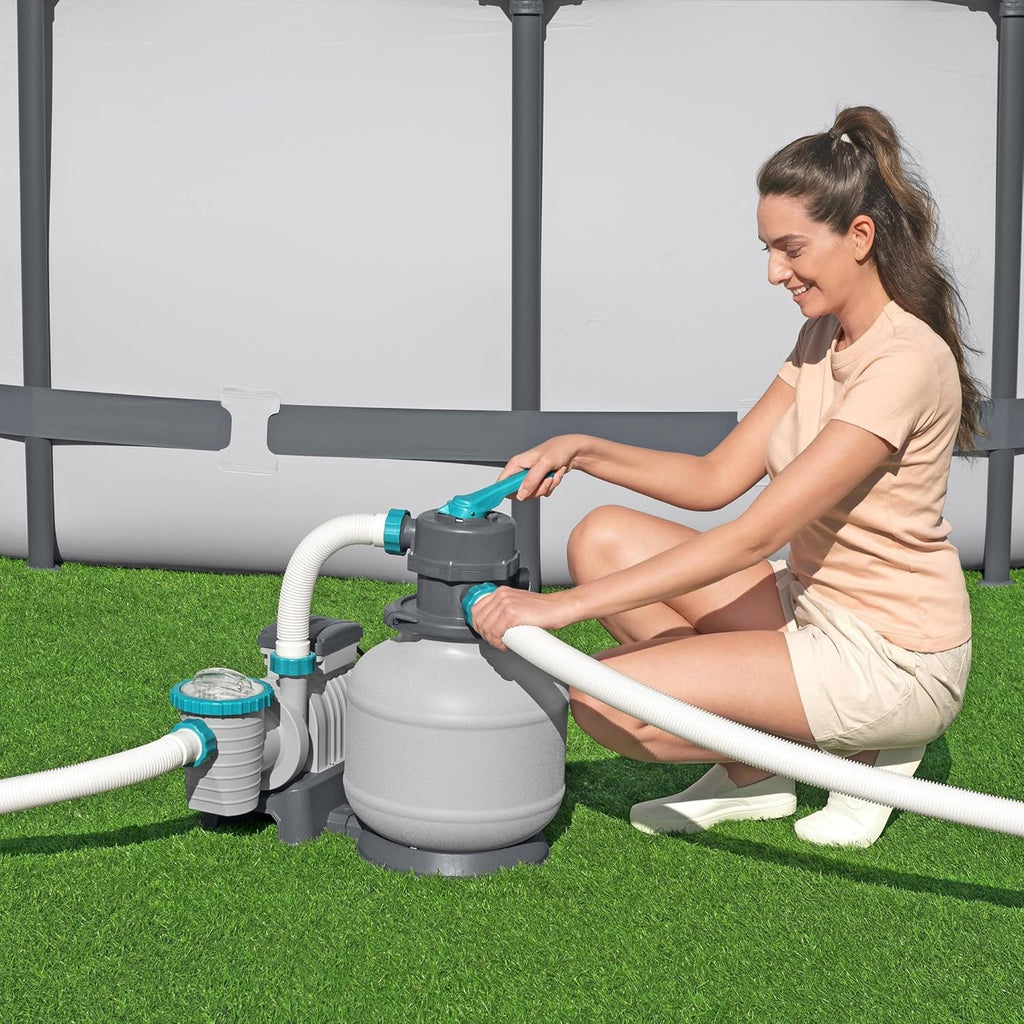 BESTWAY 2,200 Gallon Sand Filter Pump for Above Ground Pools