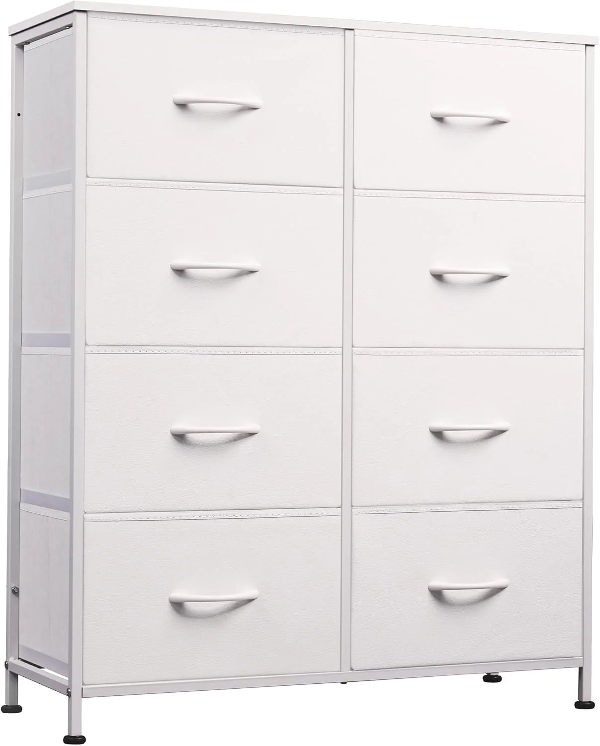 WLIVE Fabric Dresser for Bedroom, Tall Dresser with 8 Drawers