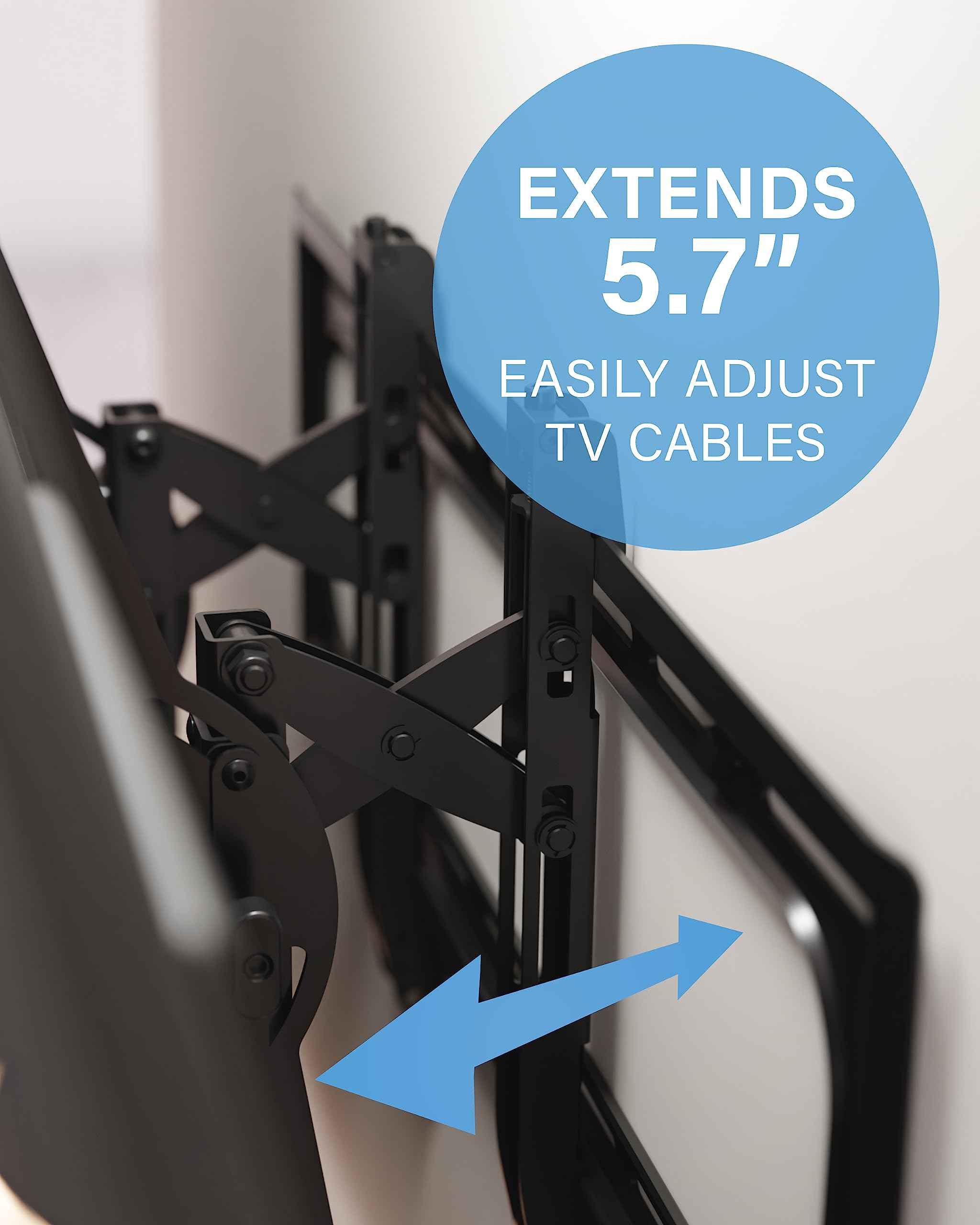 SANUS Tilting TV Wall Mount for Large TVs Up to 90锟斤拷