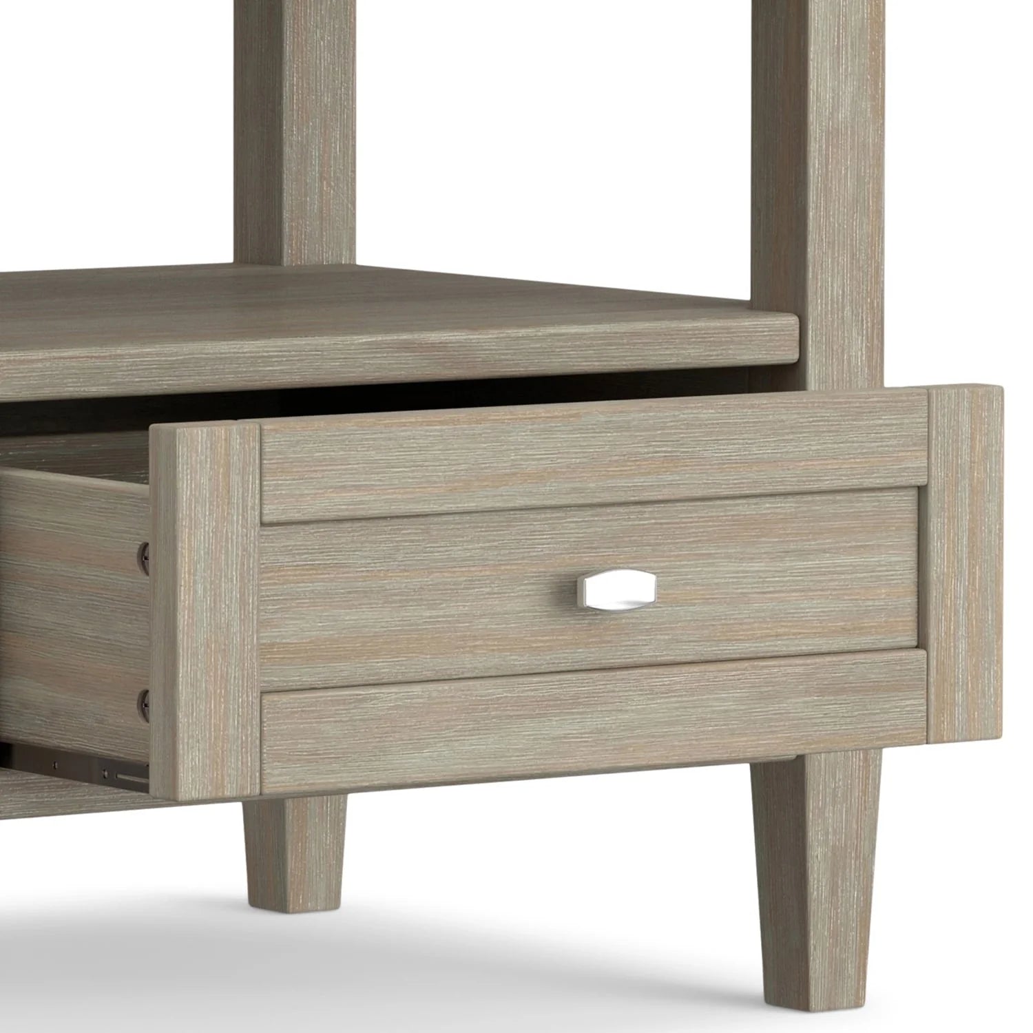 WYNDENHALL Norfolk SOLID WOOD 20 inch Wide Rectangle Transitional End Side Table - 20 inch Wide