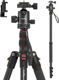 SmallRig Camera Tripod, 71" Foldable Aluminum Tripod/Monopod