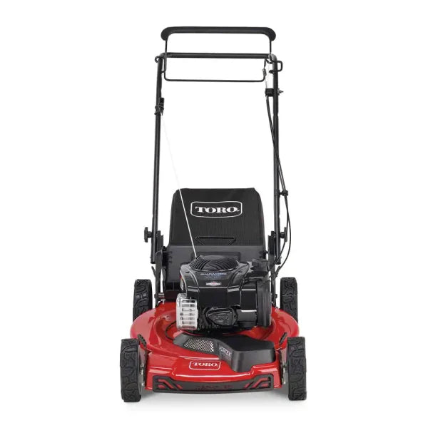 22-inch recycled high-wheel front-wheel drive gasoline self-propelled lawn mower with super grass collection bag