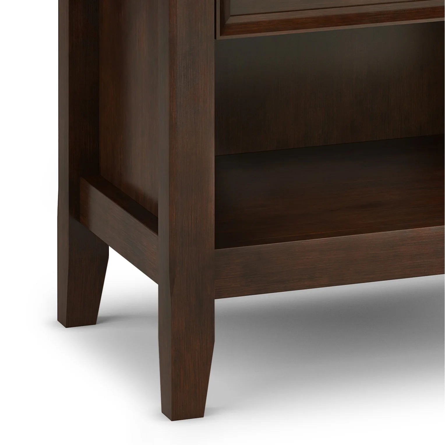 WYNDENHALL Halifax SOLID WOOD 24 inch Wide Bedside Nightstand Table