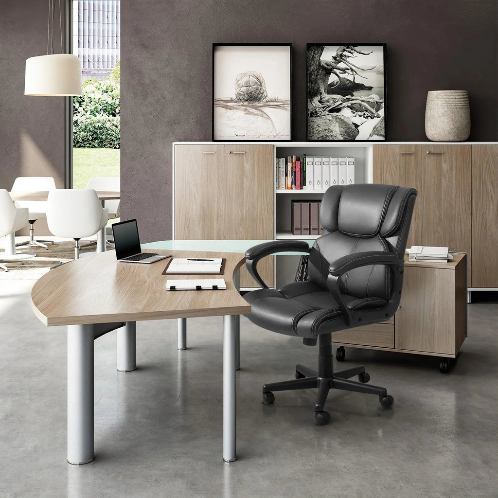 Homall Mid Back Office Chair - Swivel Computer Task Chair