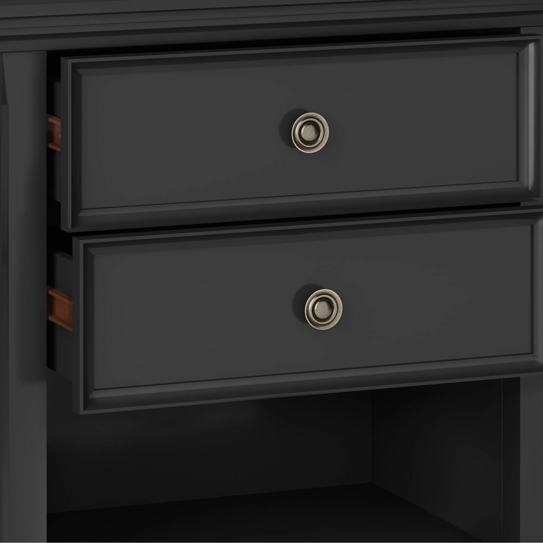 WYNDENHALL Halifax SOLID WOOD 24 inch Wide Bedside Nightstand Table