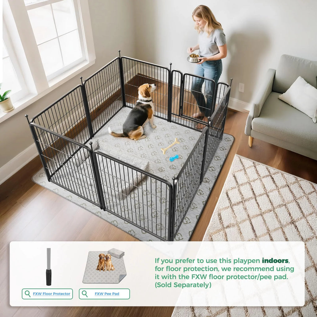 FXW Rollick Unleashed Dog Playpen - 32" for Small Dogs