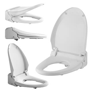 USPA 6800 Luxury Electric Bidet Seat for Elongated Toilets in White