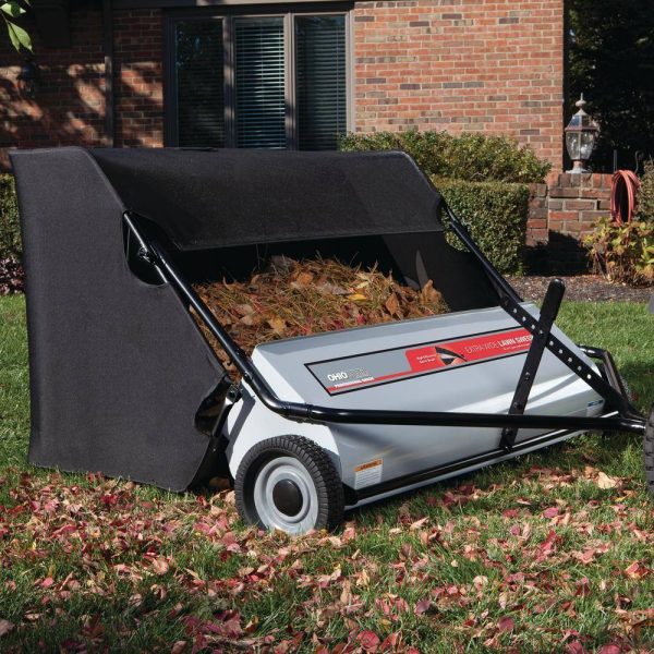 Professional Grade 50 in. 26 cu. ft. Extra Wide Lawn Sweeper