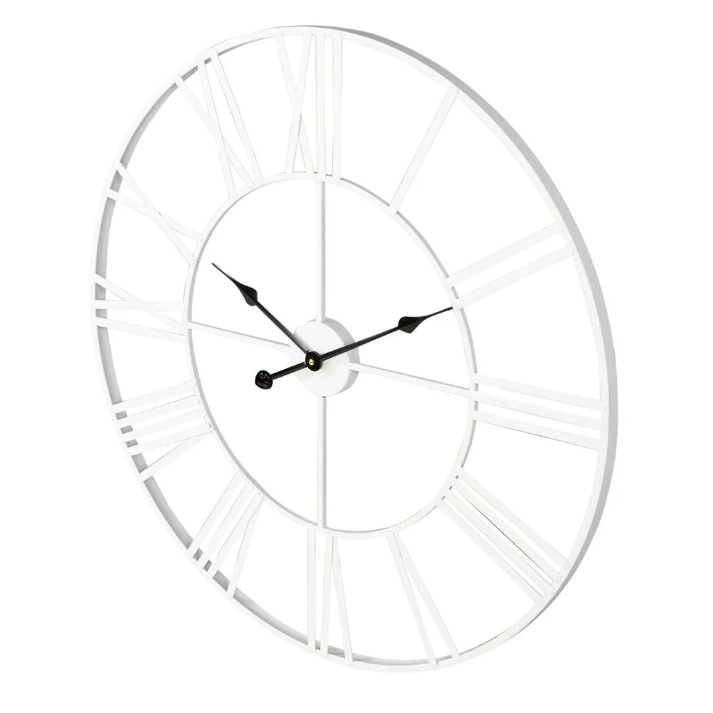 Solange Round Metal Wall Clock