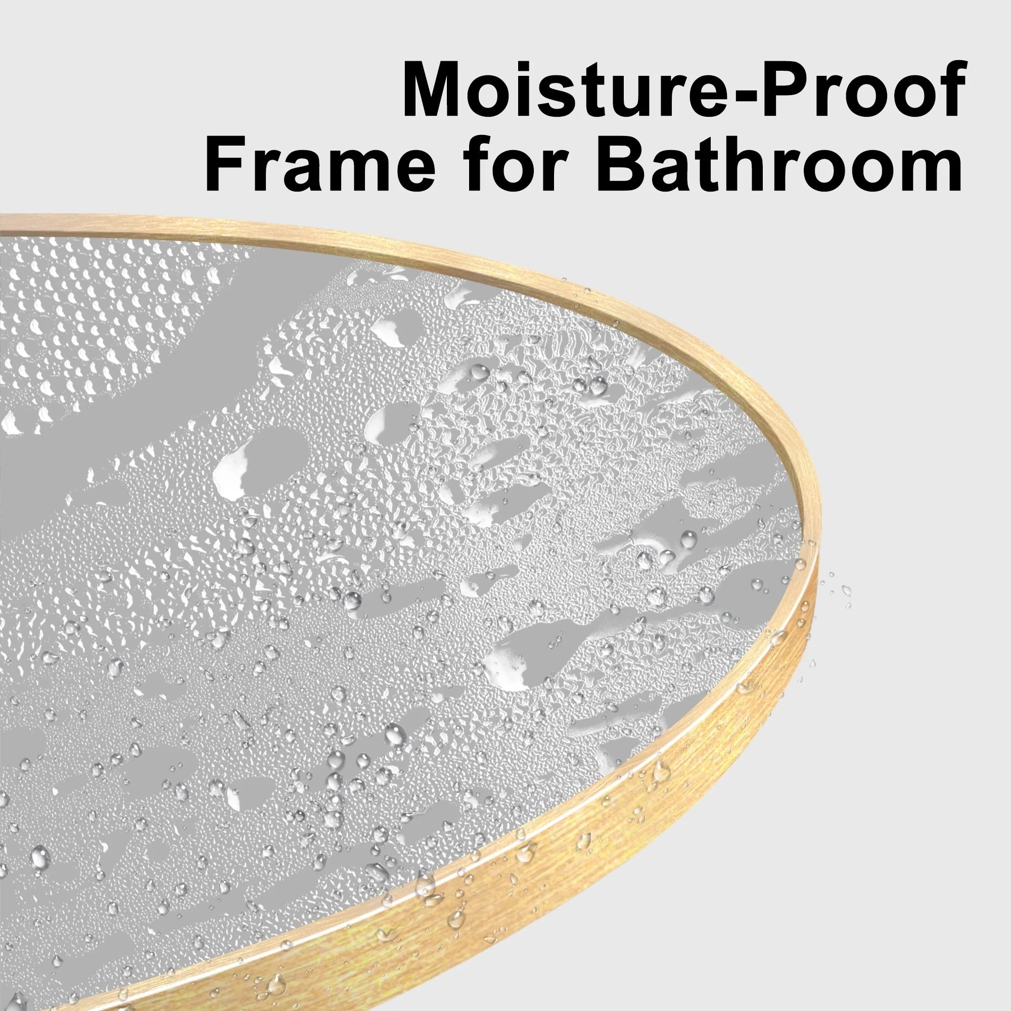 Bathroom Arch Aluminum Wall Mirror Vanity Mirrors