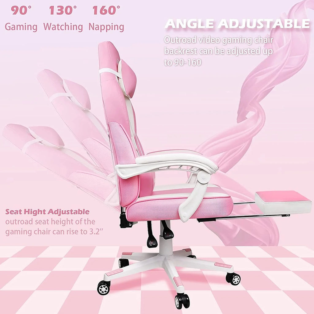 BOSSIN Racing Style Gaming Chair,300 lbs Big and Tall gamer chair High Back Computer Chair