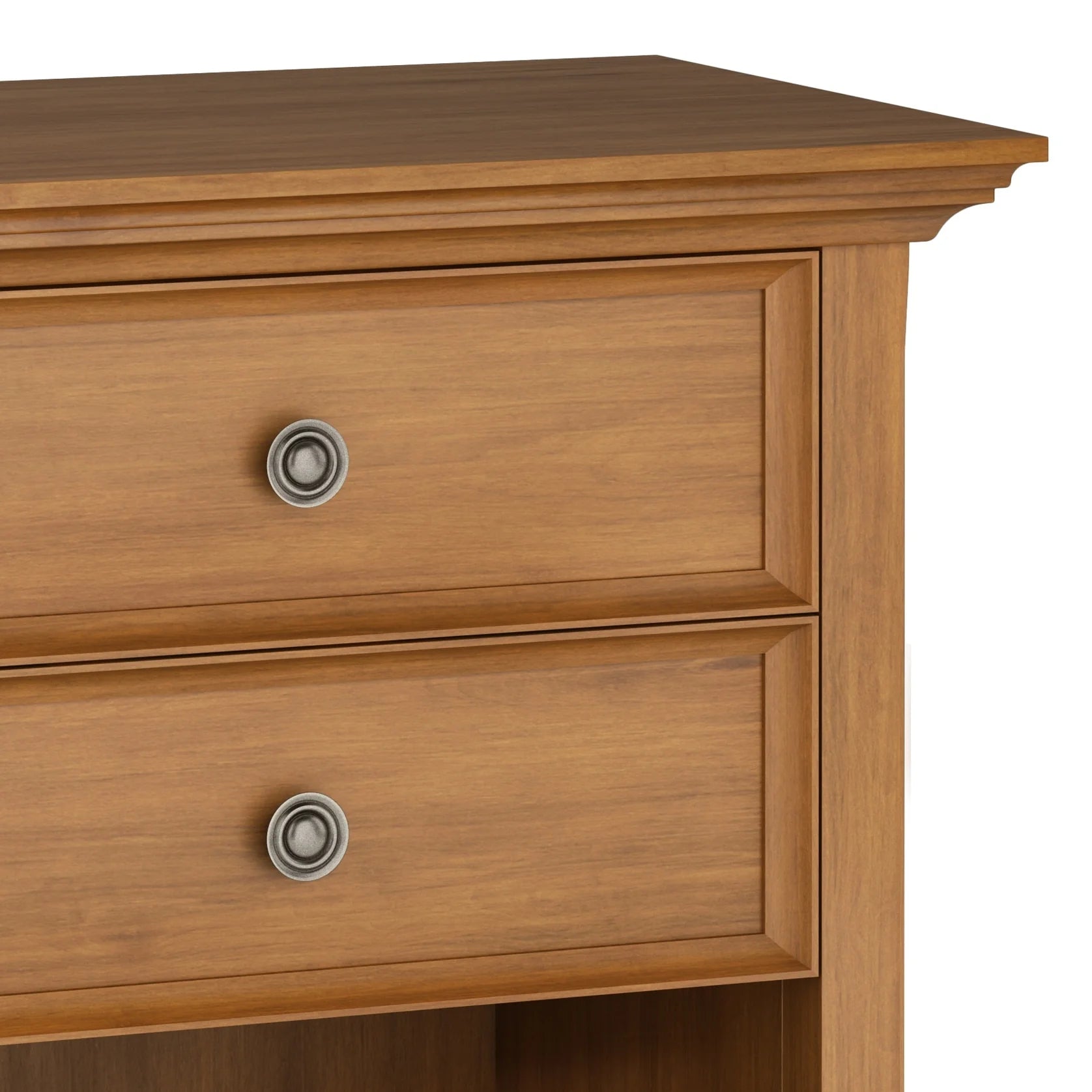 WYNDENHALL Halifax SOLID WOOD 24 inch Wide Bedside Nightstand Table