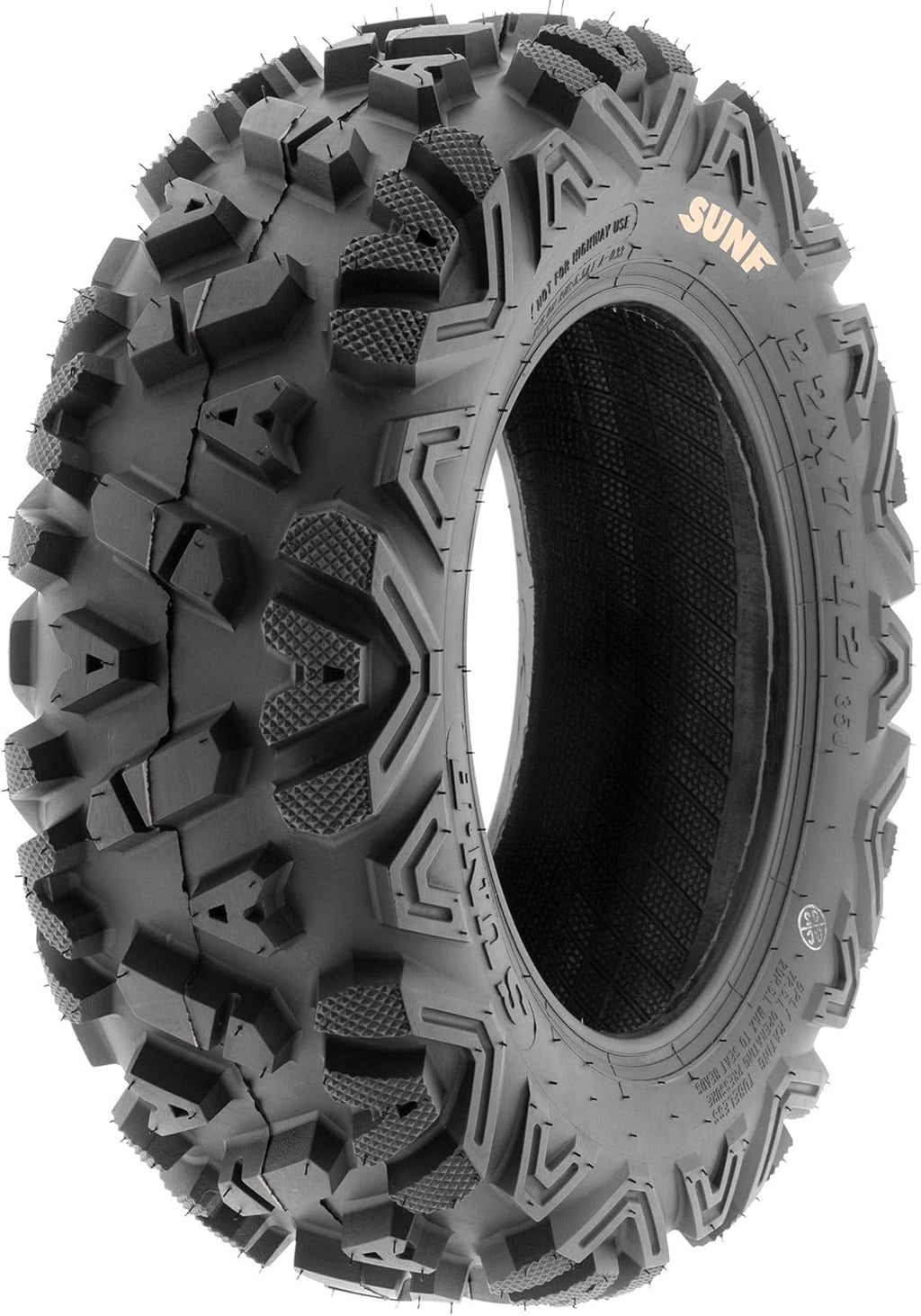 SUNF Power.I ATV UTV All-Terrain Tires Set of 4 25X8-12 25X10-12