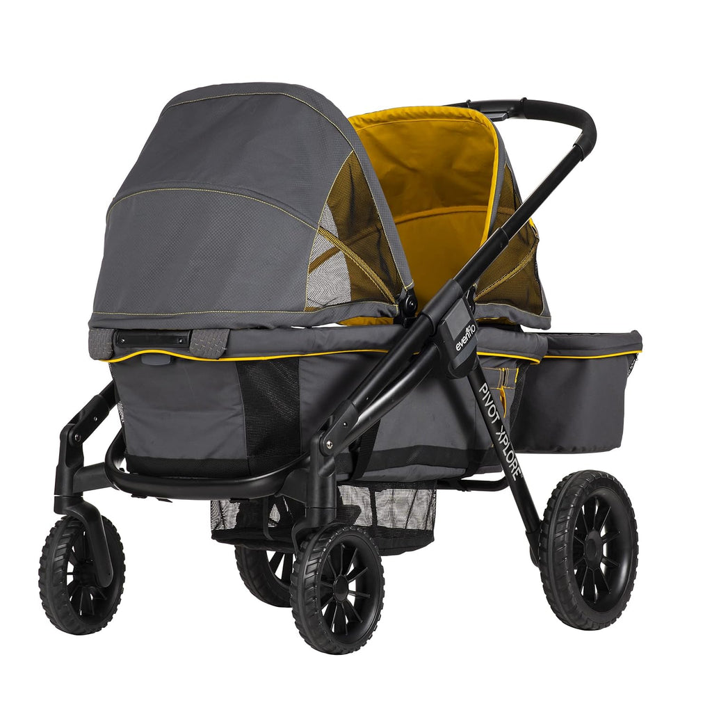 EVENFLO Pivot Xplore All-Terrain Stroller Wagon - Gray